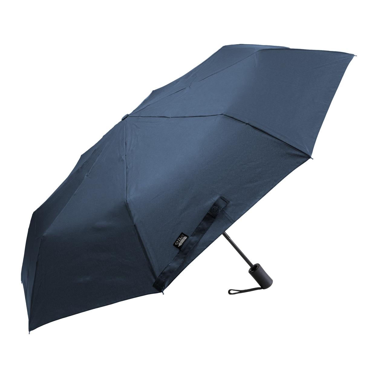Umbrelă RPET Folcomp albastru închis