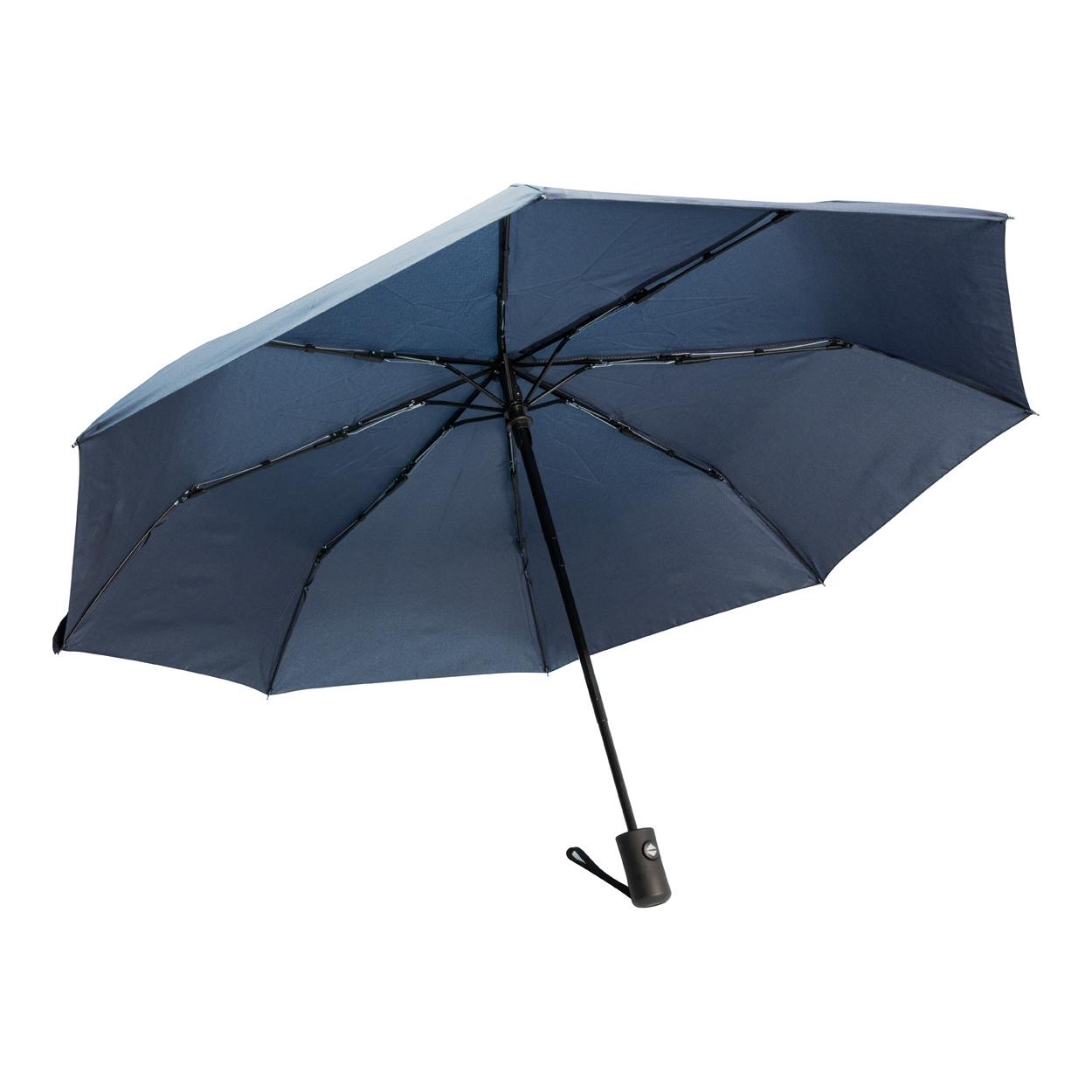 Umbrelă RPET Folcomp albastru închis