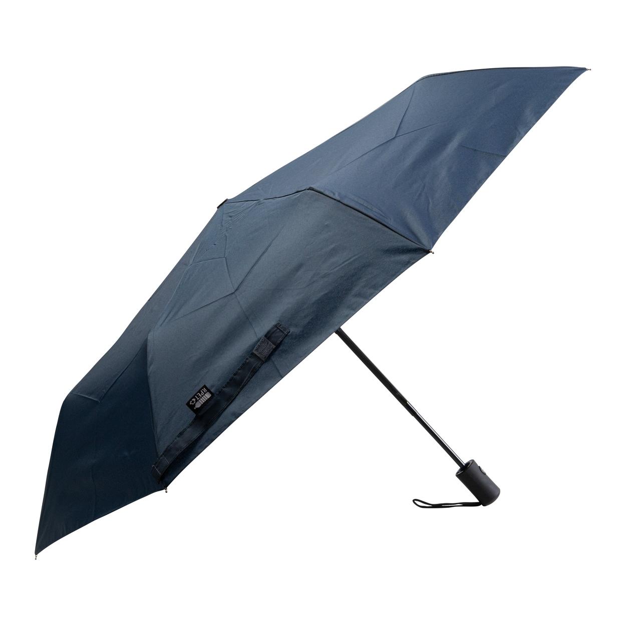 Umbrelă RPET Folcomp albastru închis