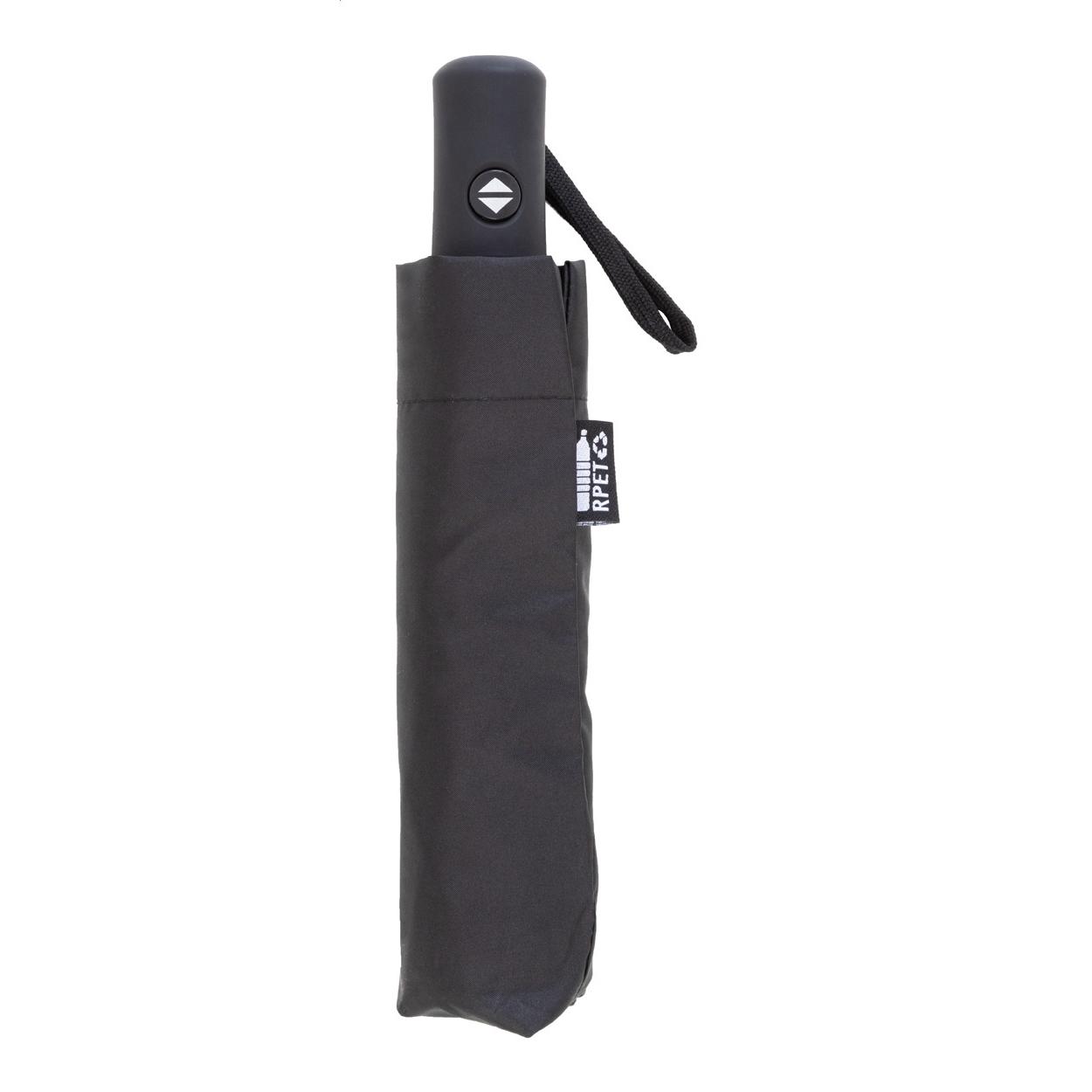 Umbrelă RPET Folcomp Negru