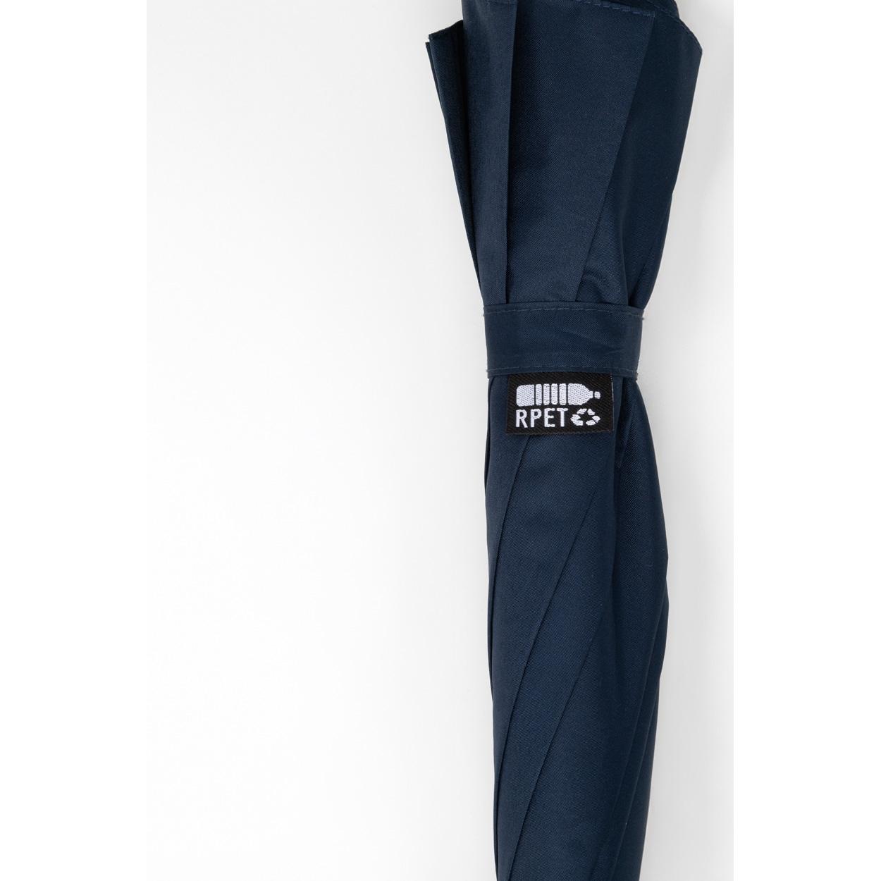 Umbrelă RPET Cubratus albastru închis