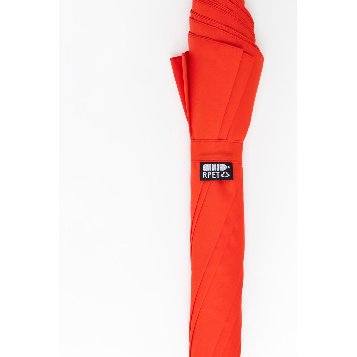 Umbrelă RPET Cubratus Roșu