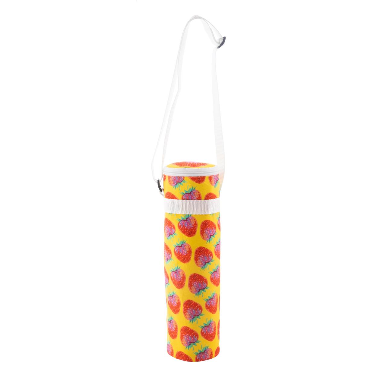 Geantă frigorifică personalizată, pentru sticle CreaCool Aqua Alb