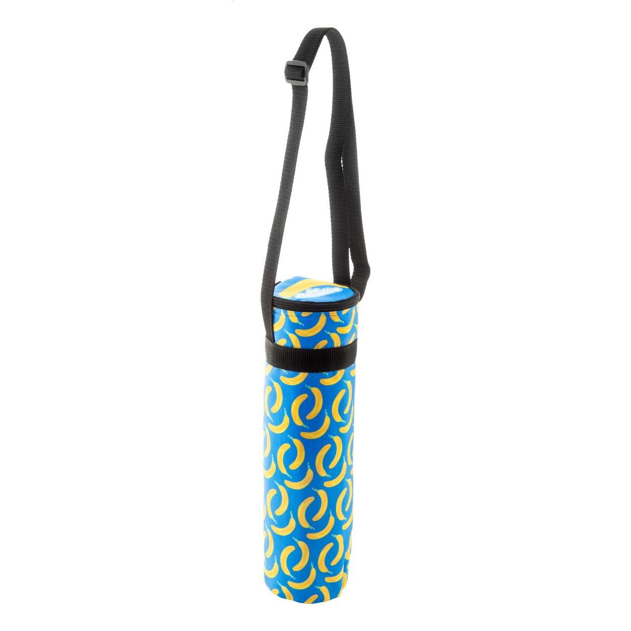 Geantă frigorifică personalizată, pentru sticle CreaCool Aqua Negru