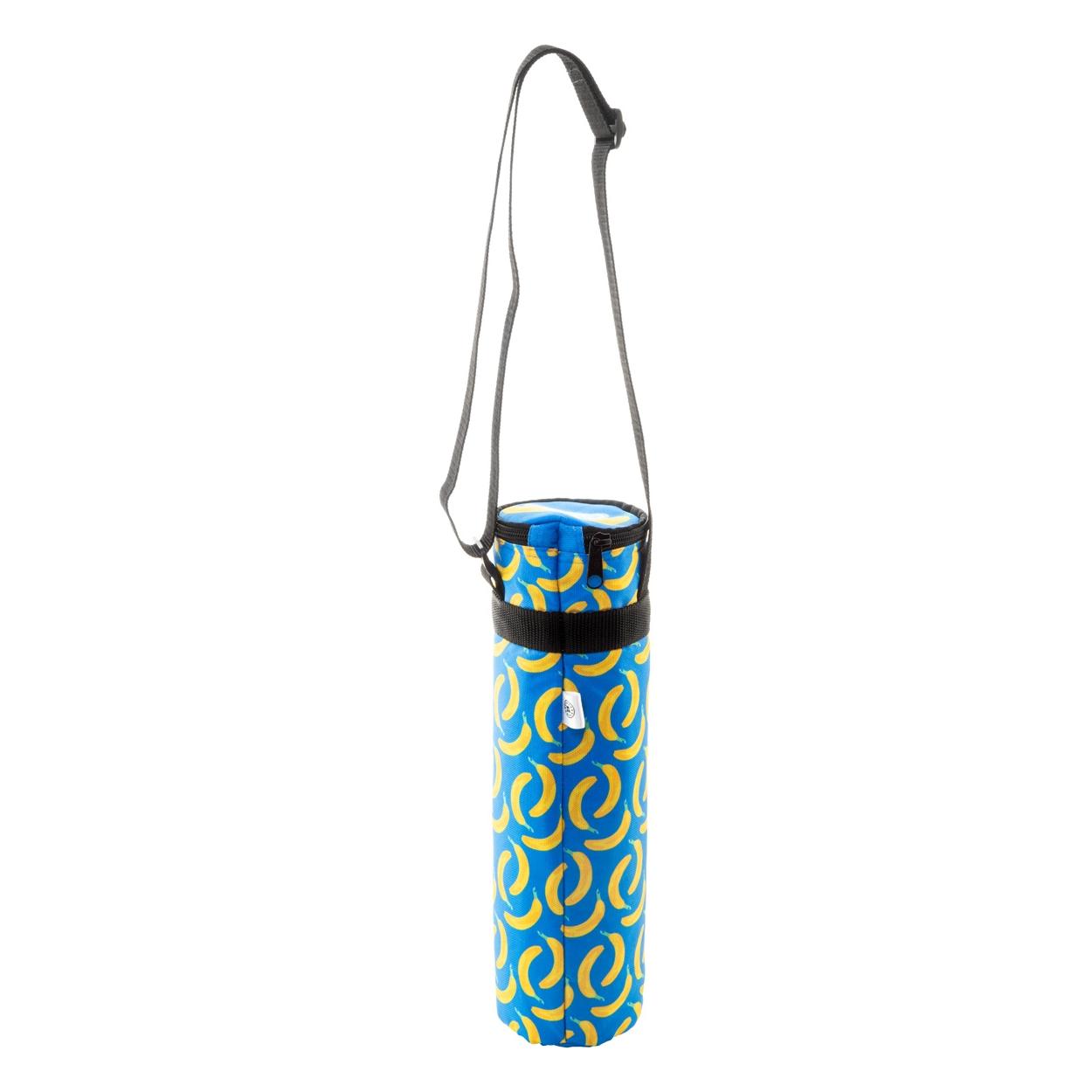 Geantă frigorifică personalizată, pentru sticle CreaCool Aqua Negru