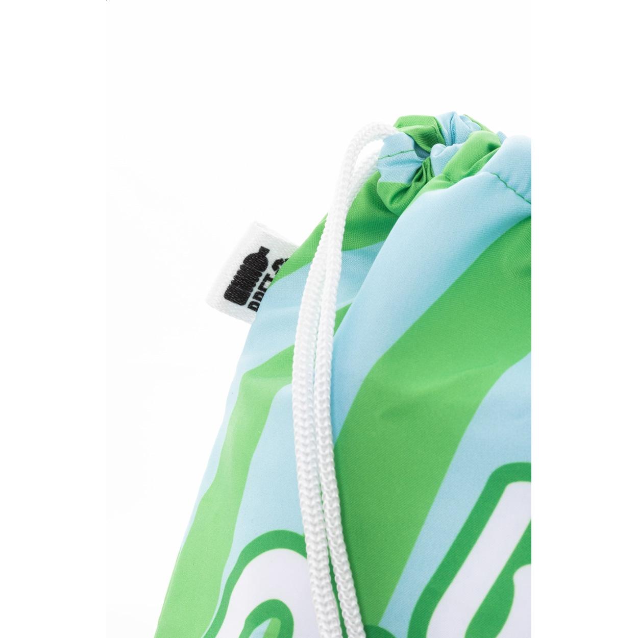 Geantă frigorifică personalizată, cu șnur, pentru copii CreaCool Draw Kids Alb