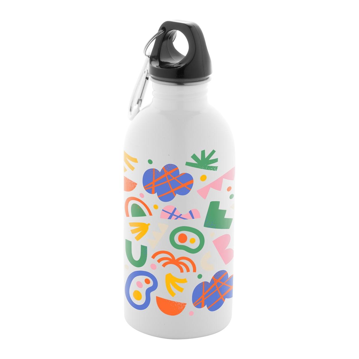 Sticlă din oțel inoxidabil reciclat Pressuto Alb