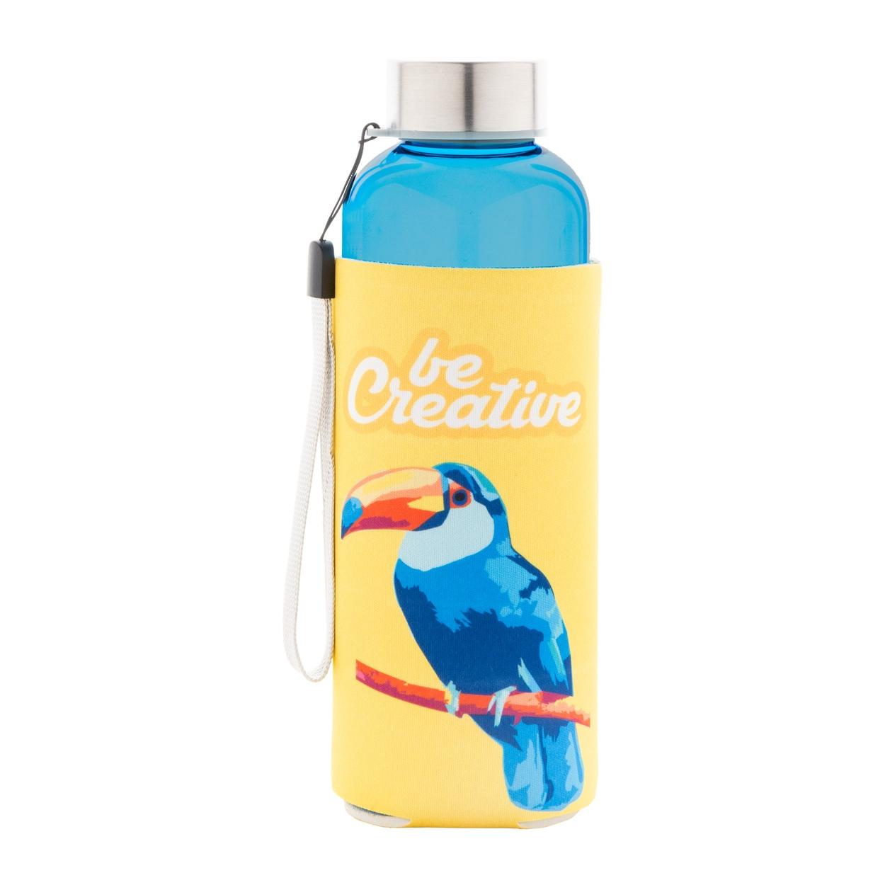 Sticlă RPET Pemba Creative albastru deschis
