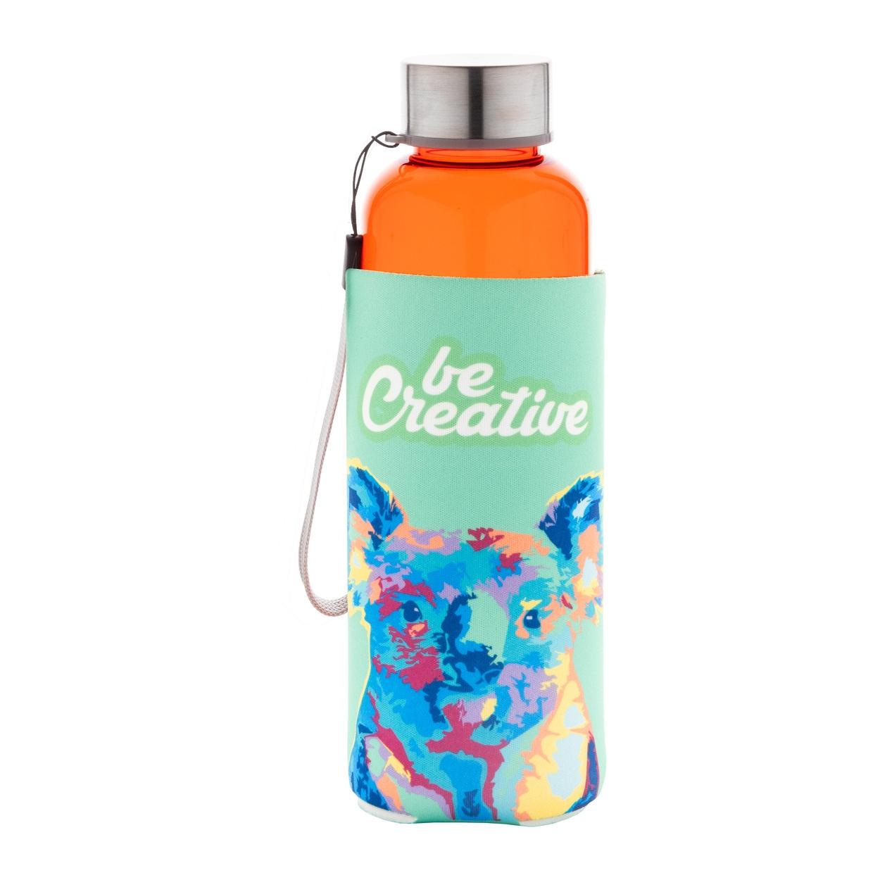 Sticlă RPET Pemba Creative portocaliu