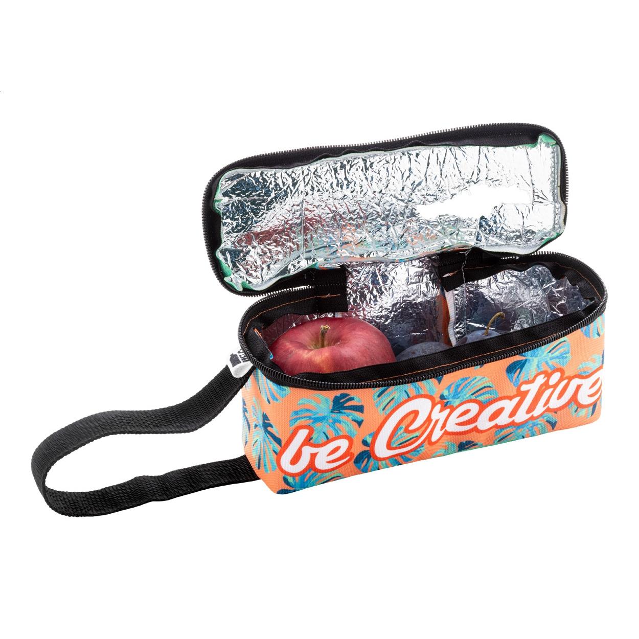 Geantă pentru prânz personalizată CreaSnack Panino Negru