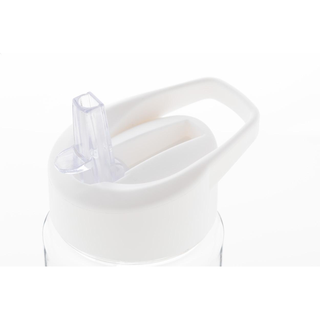 Sticlă sport, RPET Fitty Alb