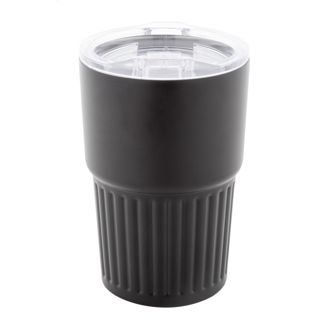 Cană termică Streaky Grab Negru