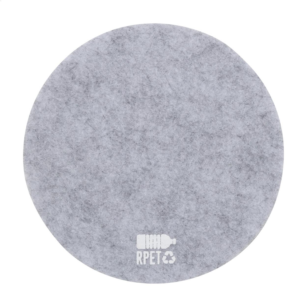 Coaster din fetru, RPET Hefe gri