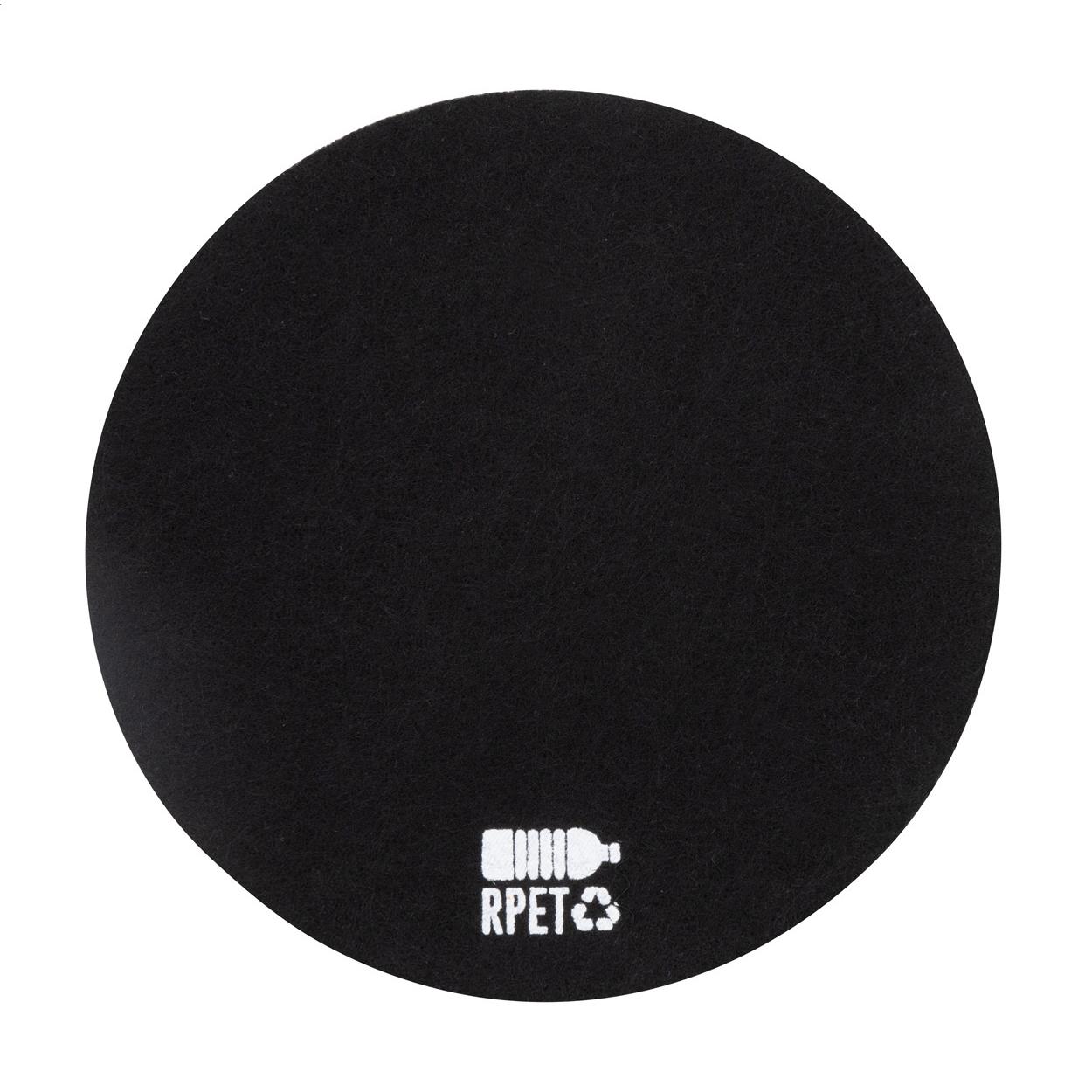 Coaster din fetru, RPET Hefe Negru