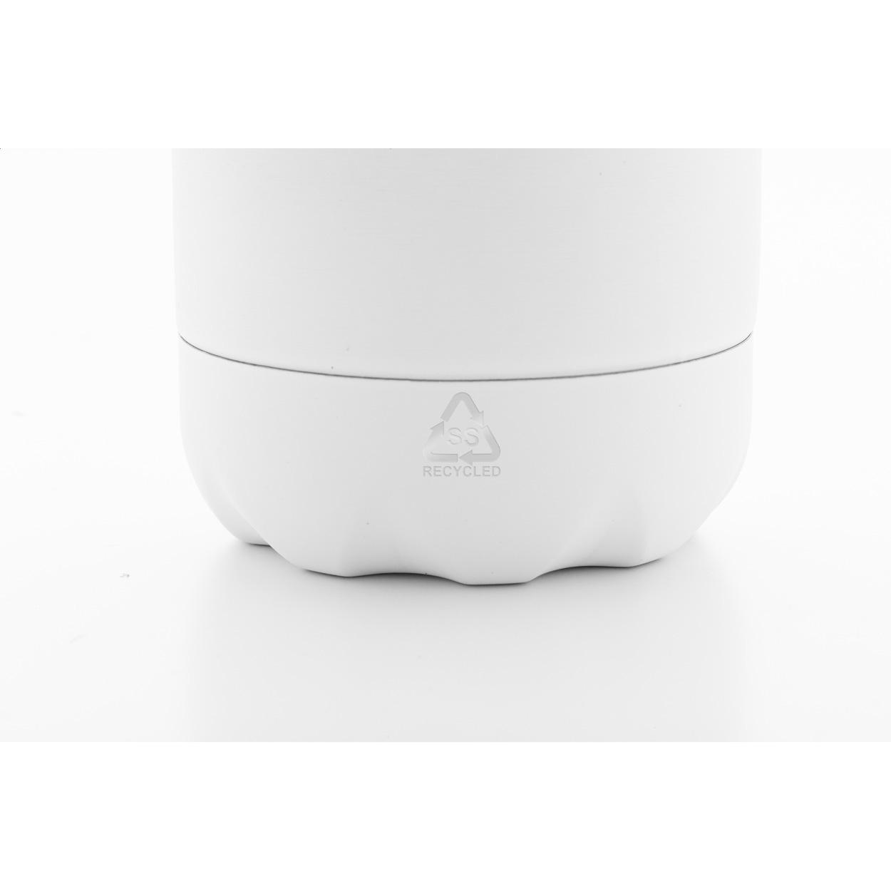 Sticlă din oțel inoxidabil reciclat Refill Soft Alb