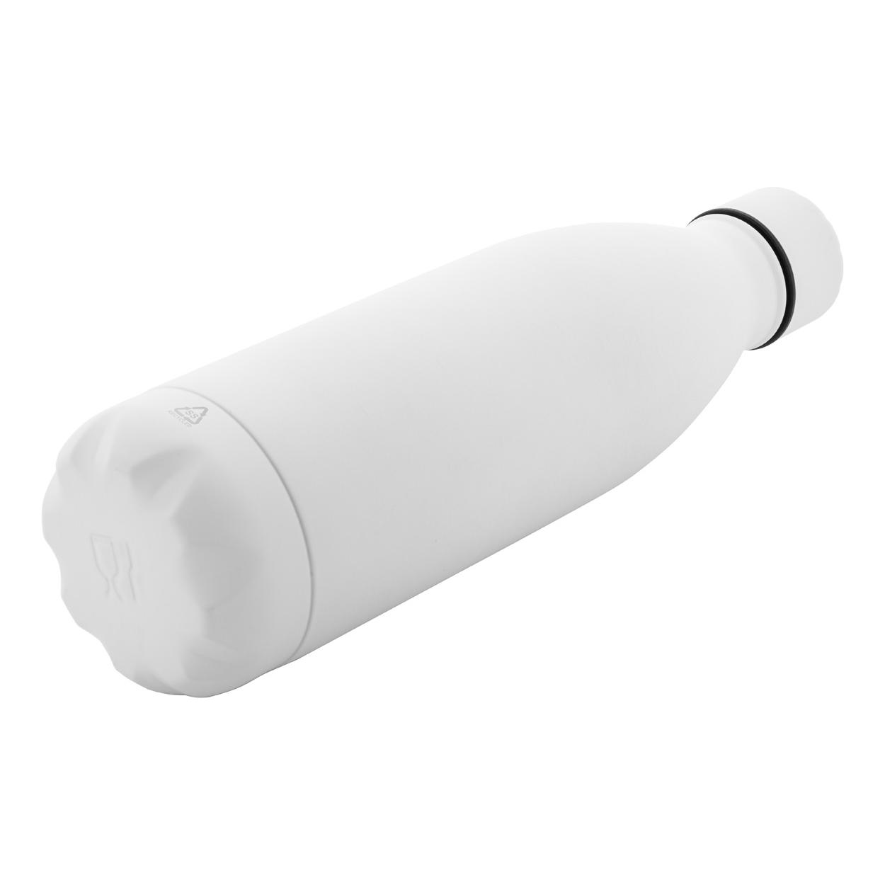 Sticlă din oțel inoxidabil reciclat Refill Soft Alb