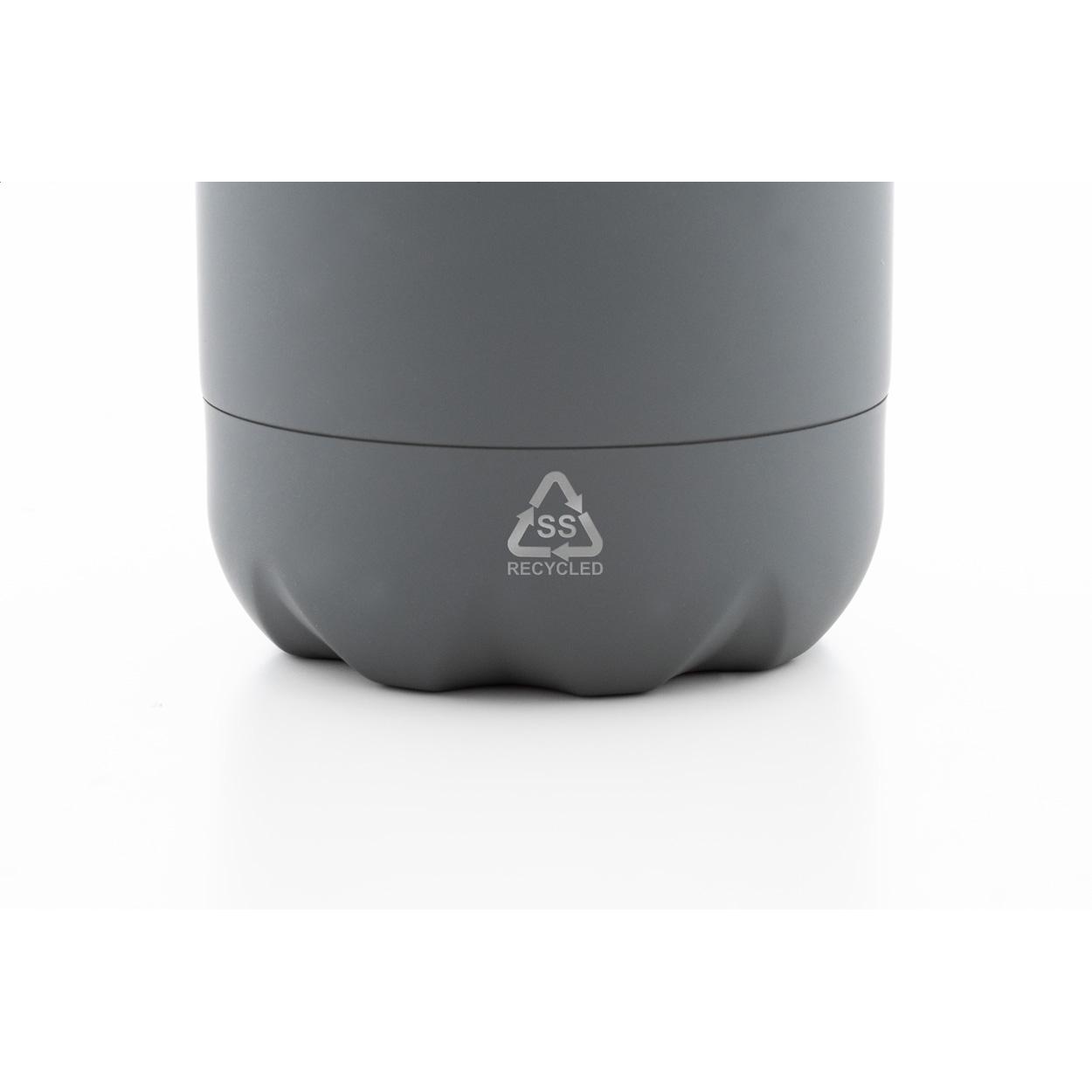 Sticlă din oțel inoxidabil reciclat Refill Soft gri