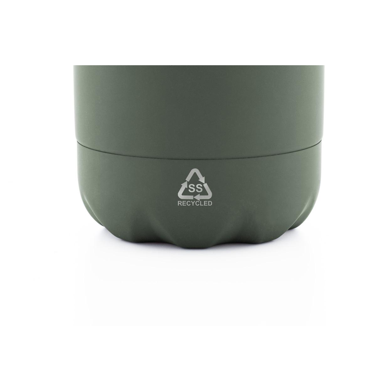 Sticlă din oțel inoxidabil reciclat Refill Soft Verde