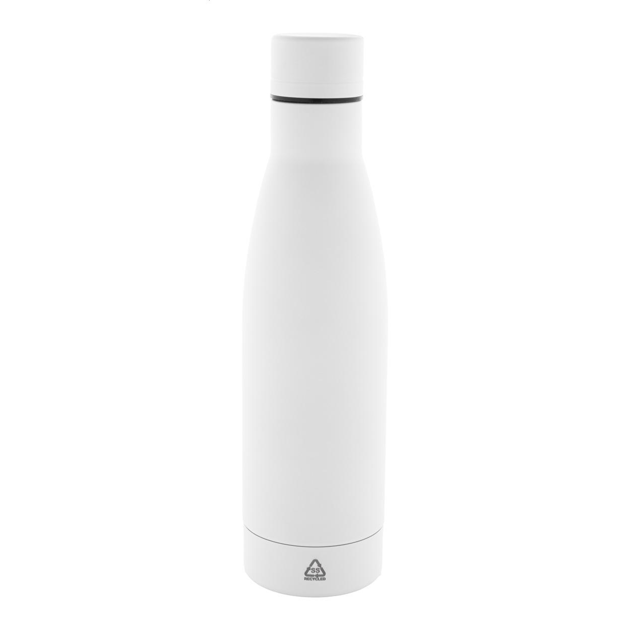 Sticlă din oțel inoxidabil reciclat Rubbar Alb