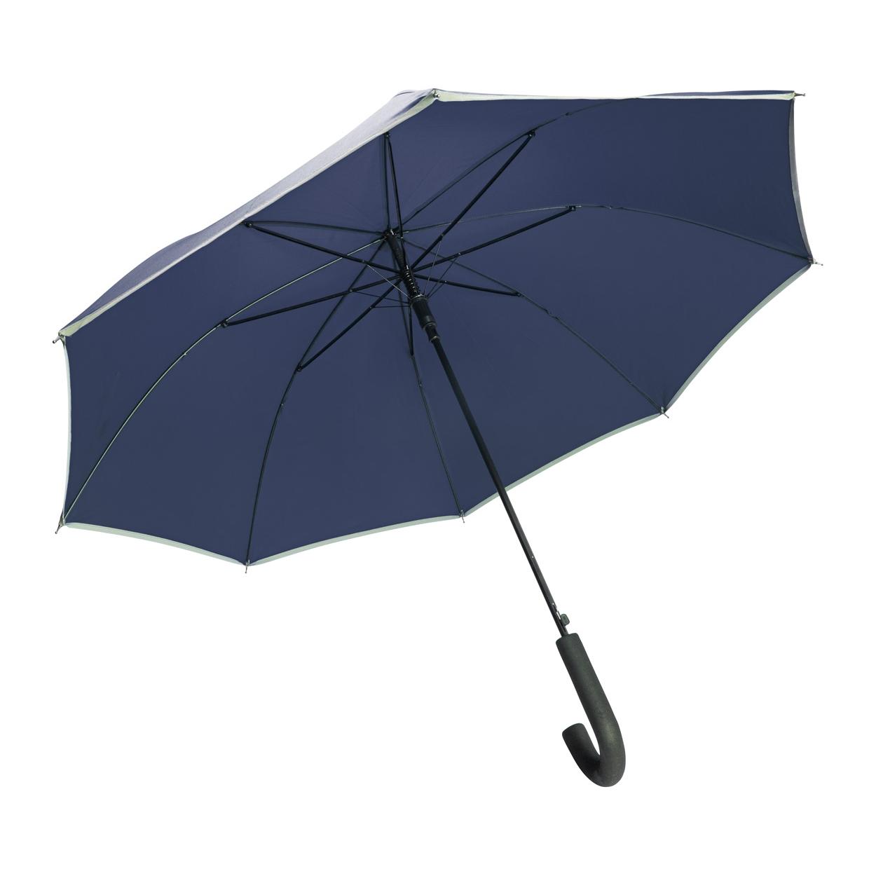 Umbrelă RPET reflectorizantă Thunder Max Albastru