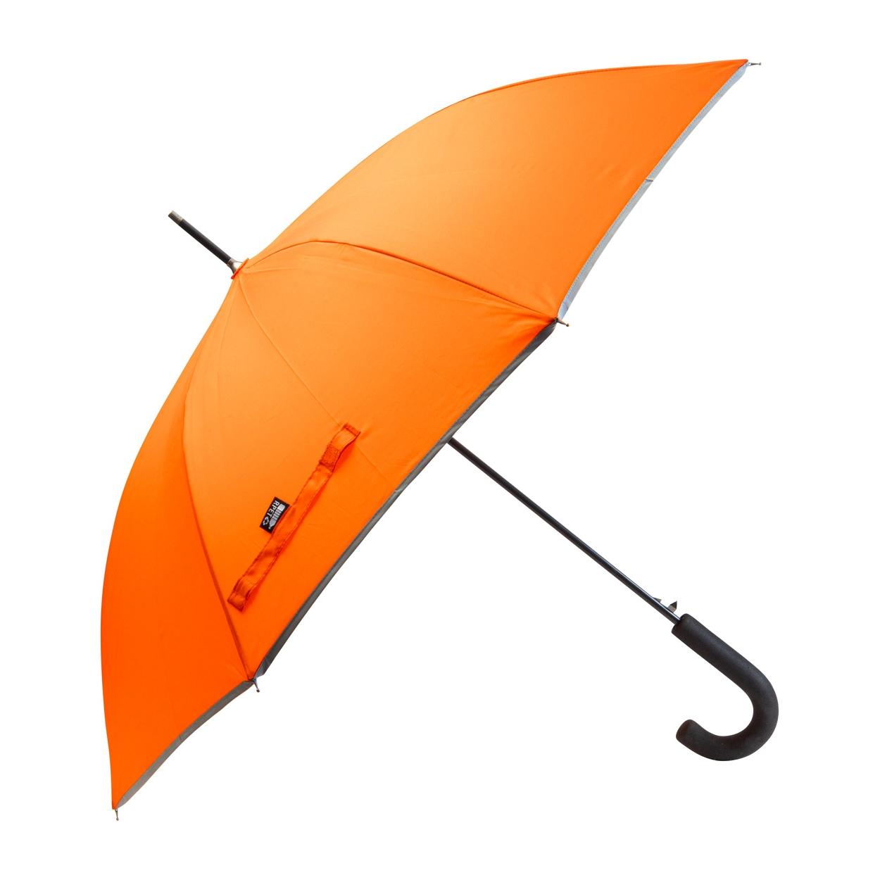Umbrelă RPET reflectorizantă Thunder Max portocaliu