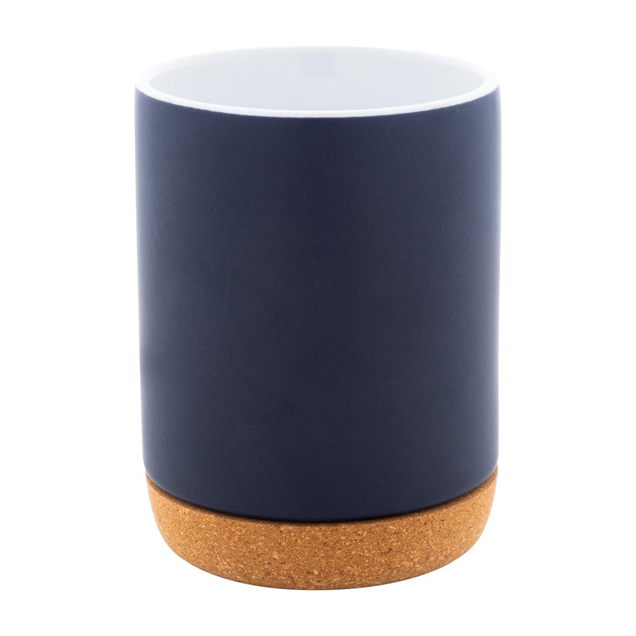 Cană Koberg albastru închis Alb