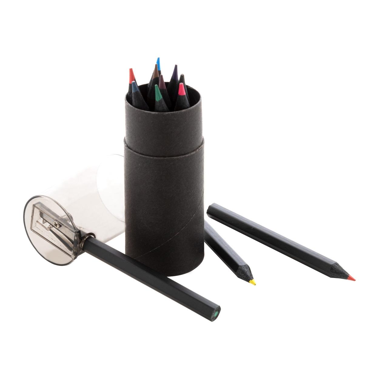 Set de creioane Nellery 12 Negru