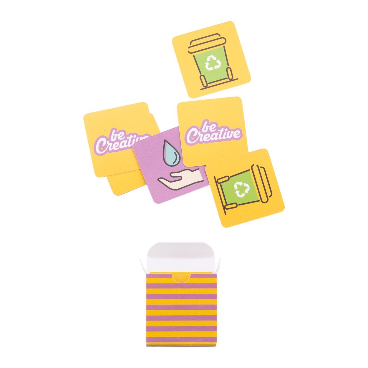 Joc de memorie personalizat Minimor Alb