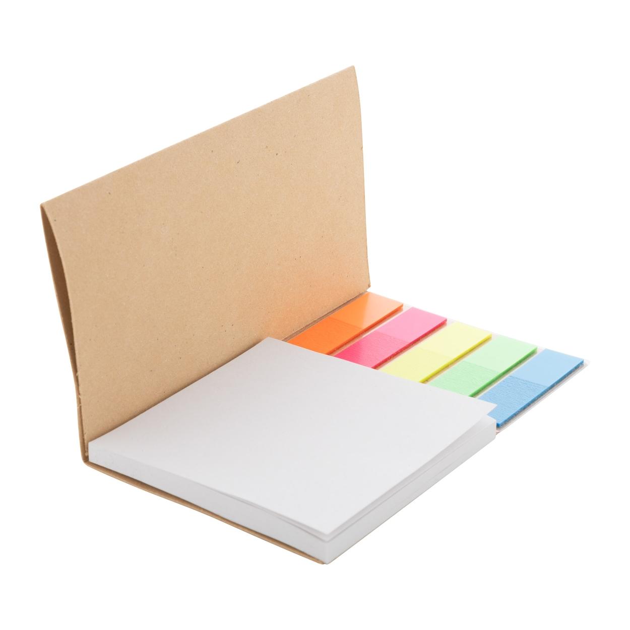 Blocnotes adeziv, personalizat CreaStick Combo Sign Eco natural