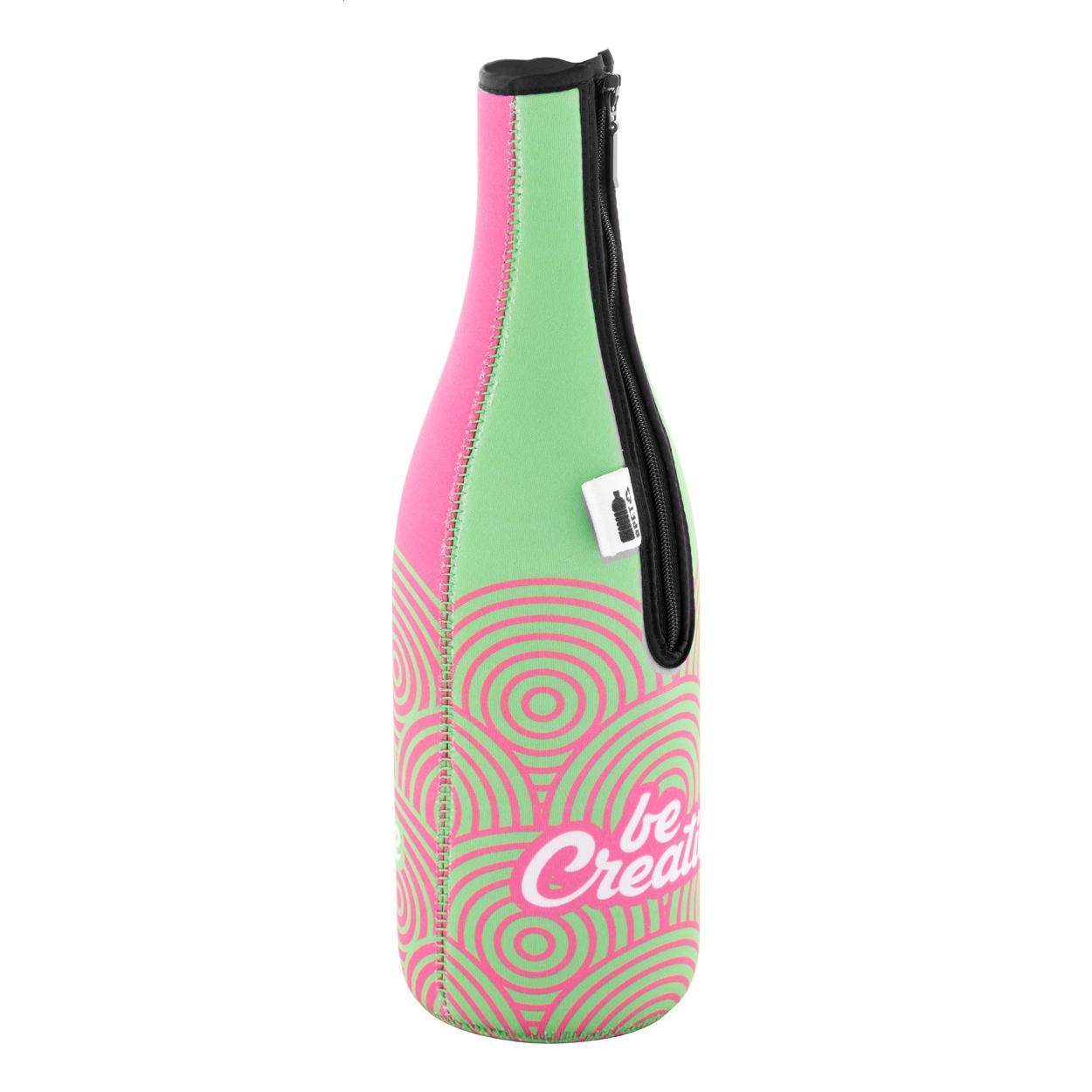 Răcitor sticle de vin, RPET VinoPrint Negru
