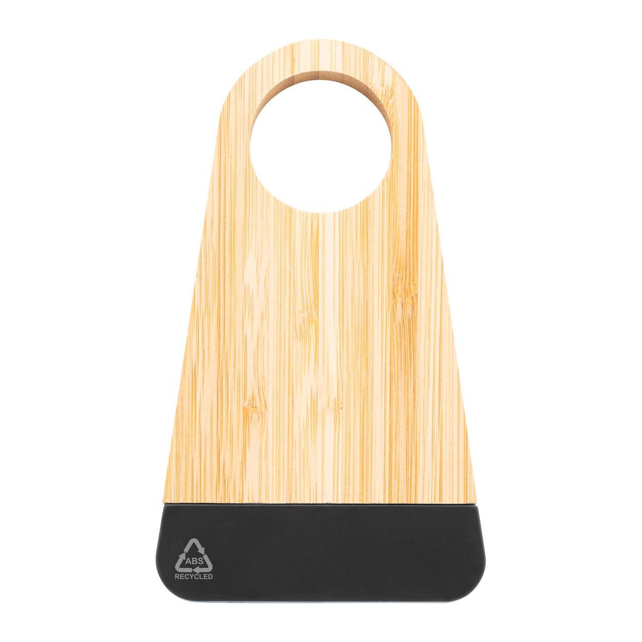 Suport pentru sticle cu tirbușon Kyoho natural Negru