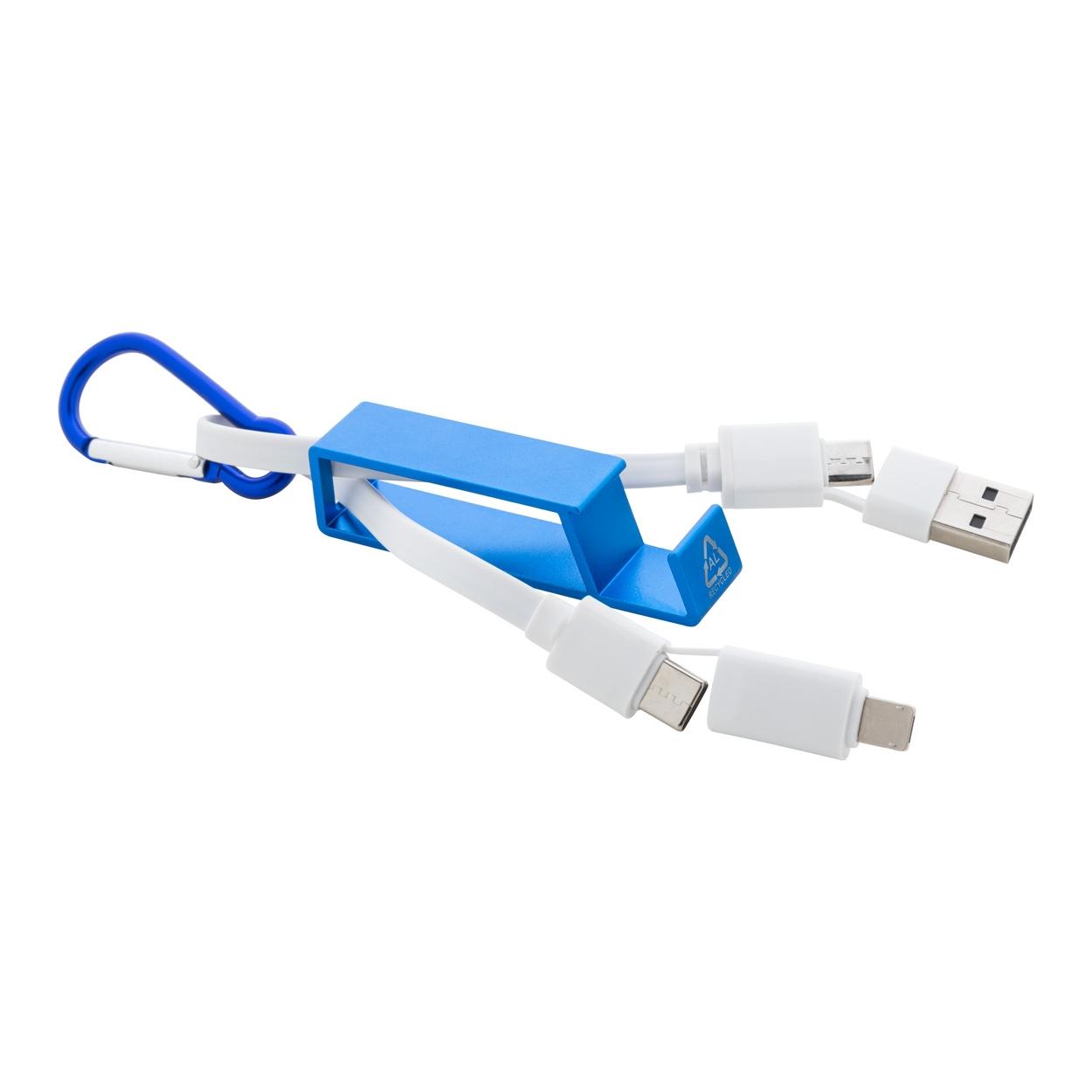 Cablu USB Cappy Albastru