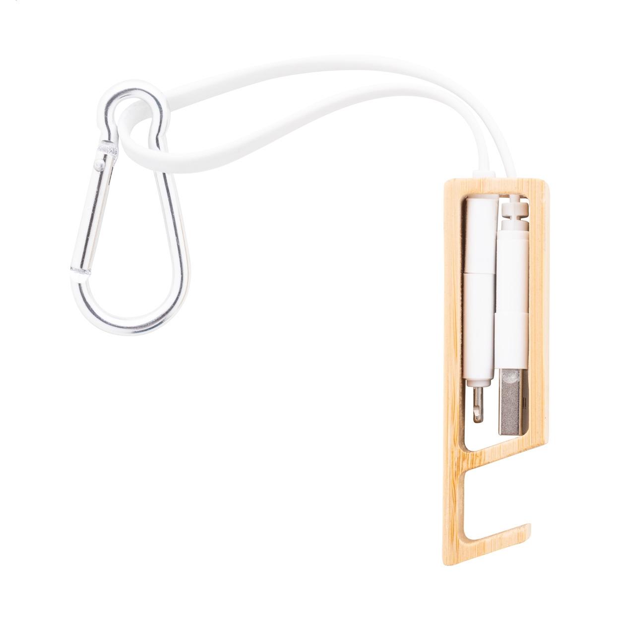 Cablu USB Boppy Alb natural