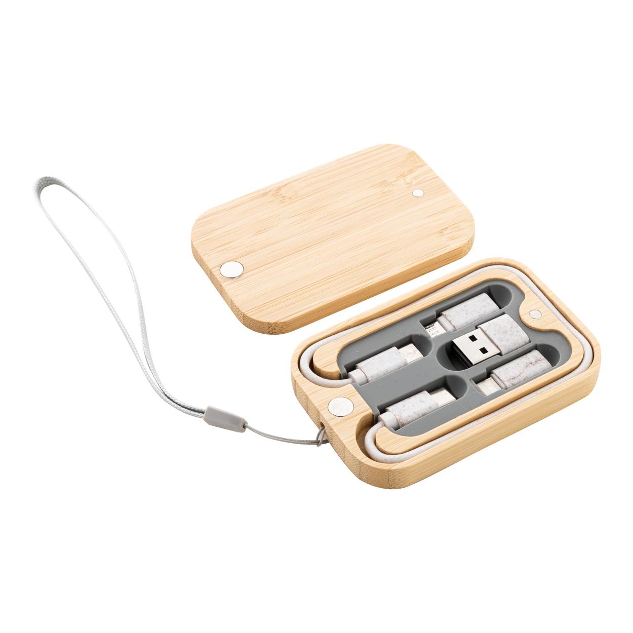 Set cablu USB Cabsly natural