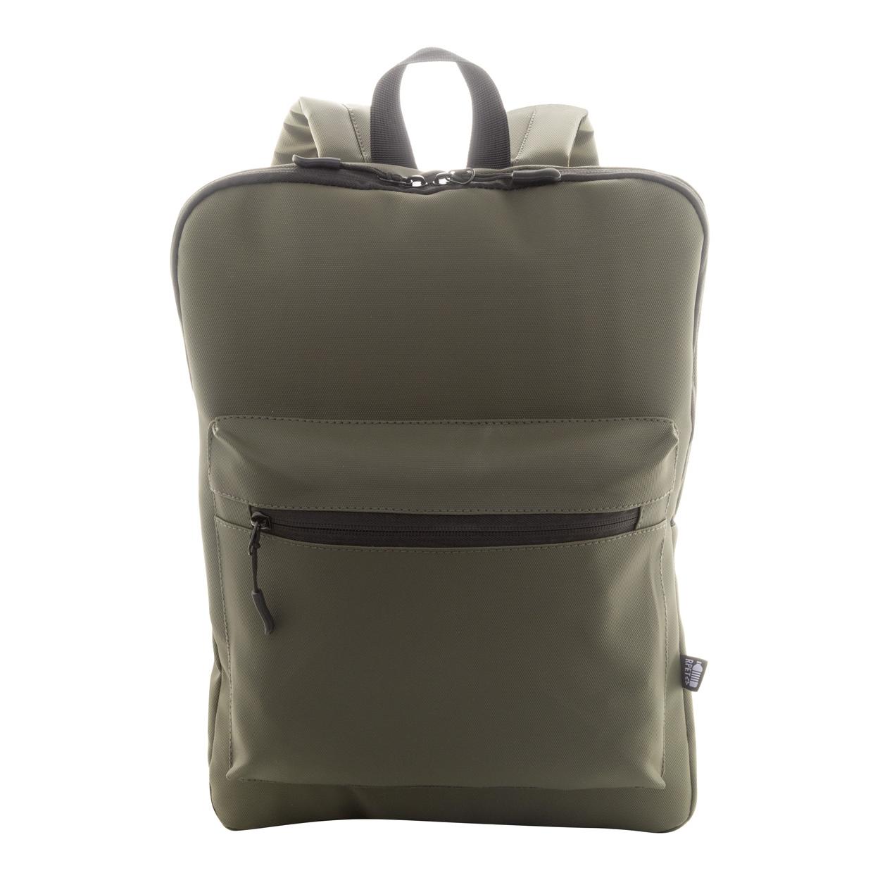 Rucsac laptop, RPET Slippu Verde