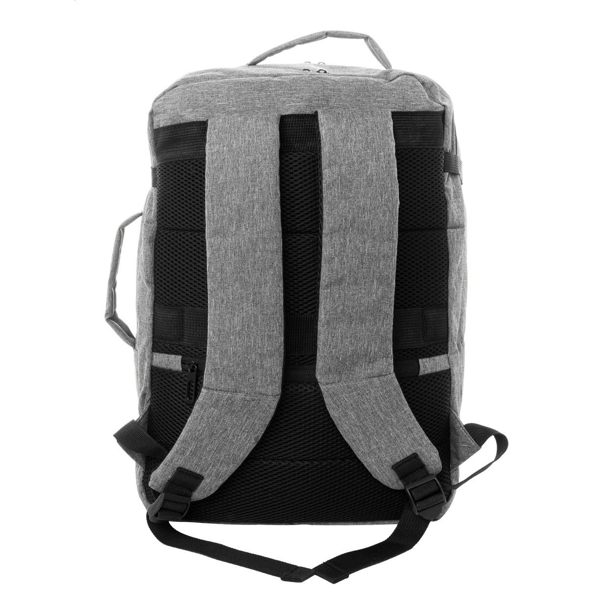 Rucsac documente, RPET Kellogg gri