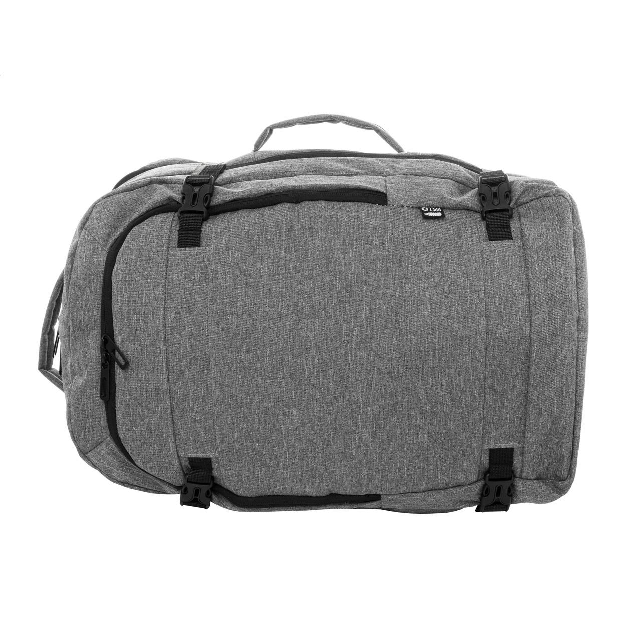 Rucsac documente, RPET Kellogg gri