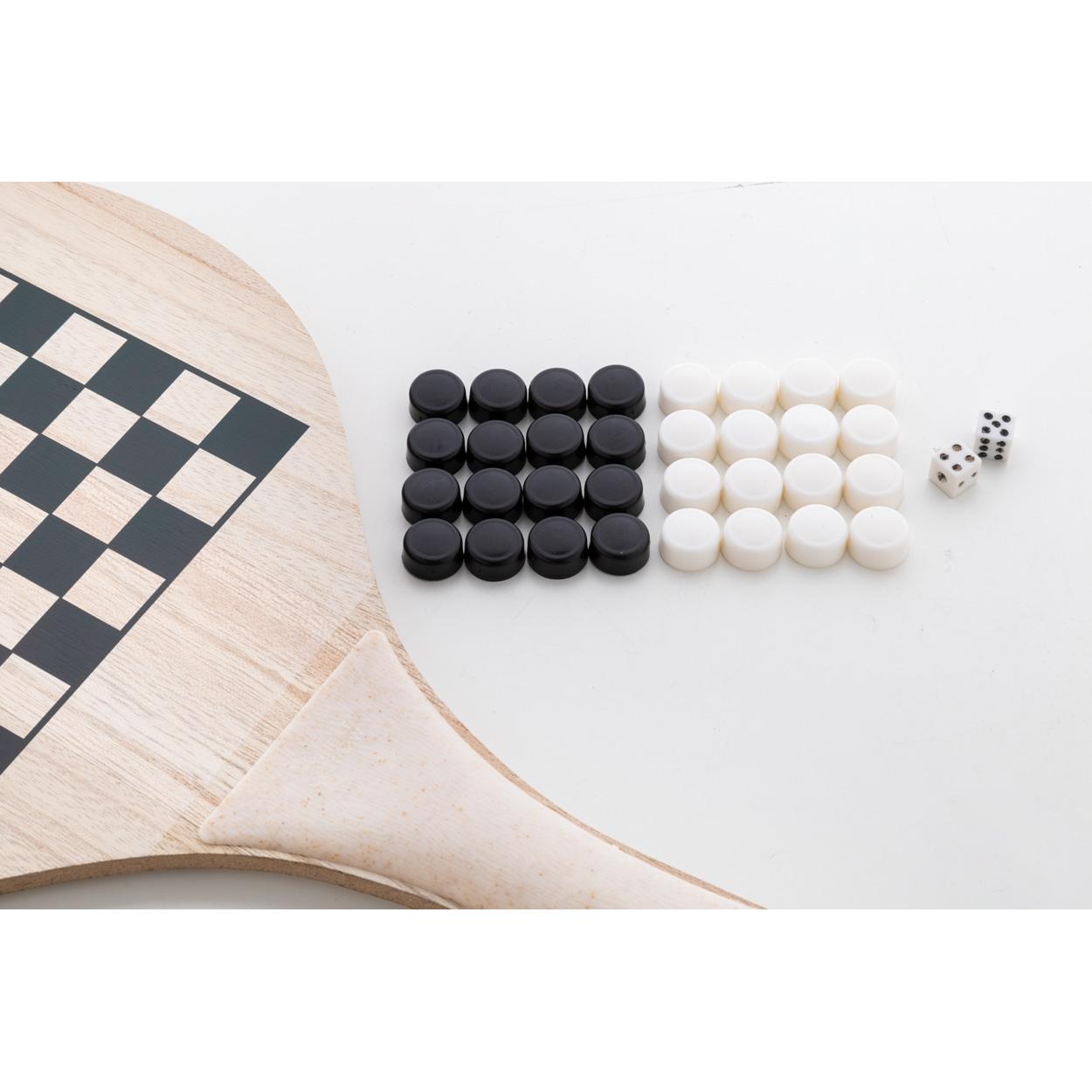 Set tenis de plajă Boanis natural