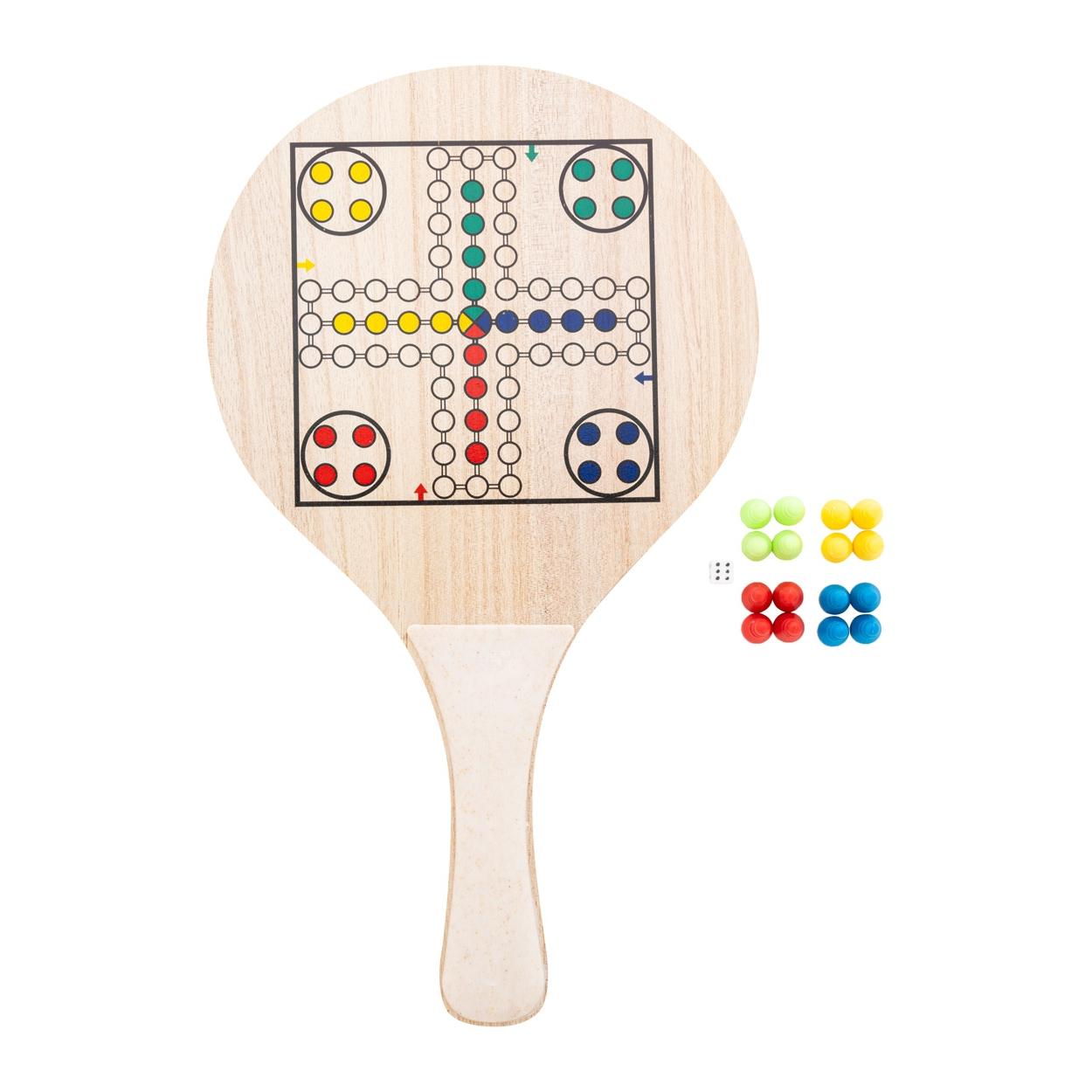 Set tenis de plajă Boanis natural