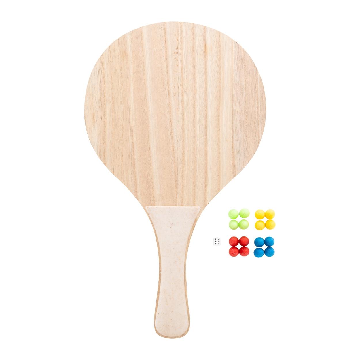 Set tenis de plajă Boanis natural