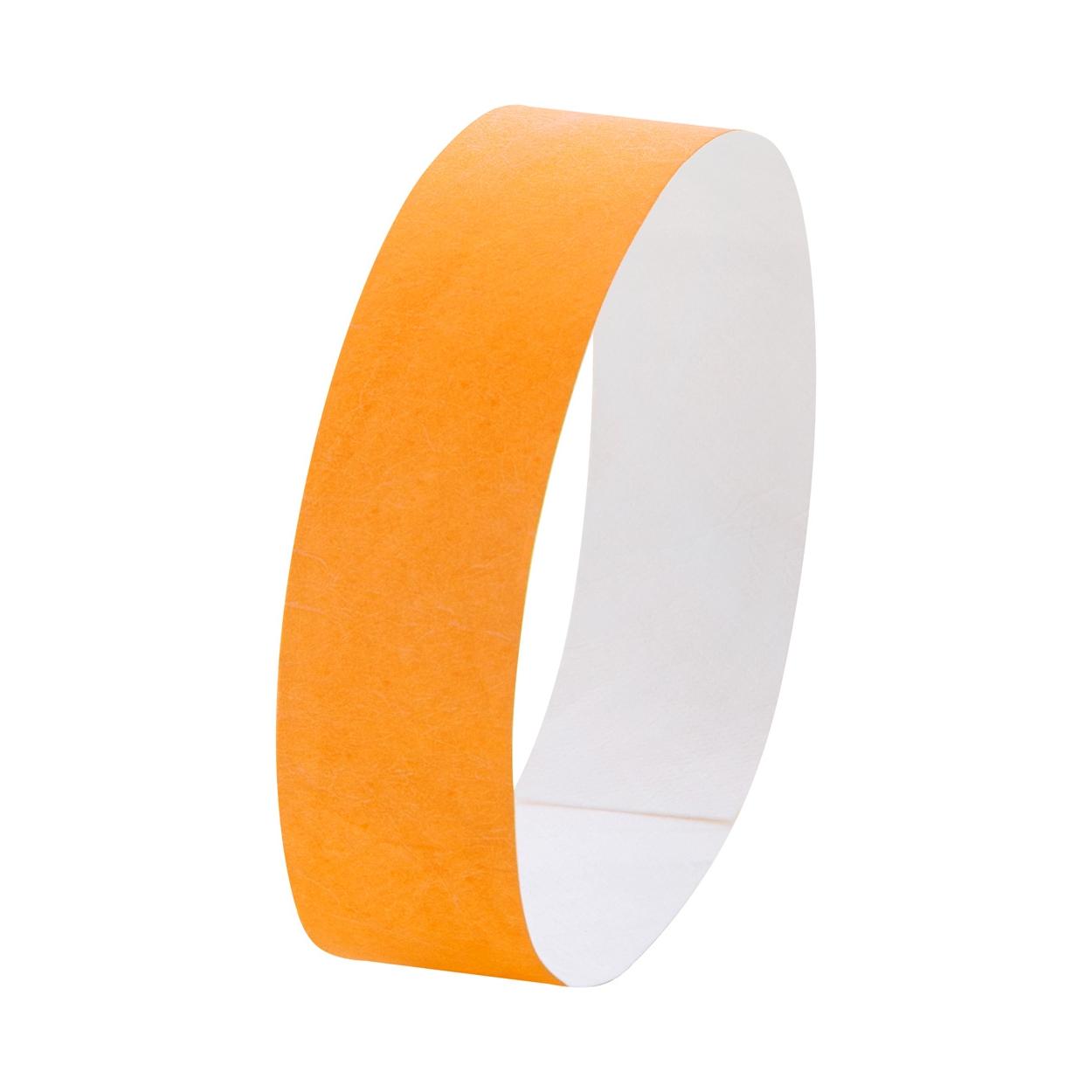 Brățări tyvek (10 buc.) Wristvek portocaliu