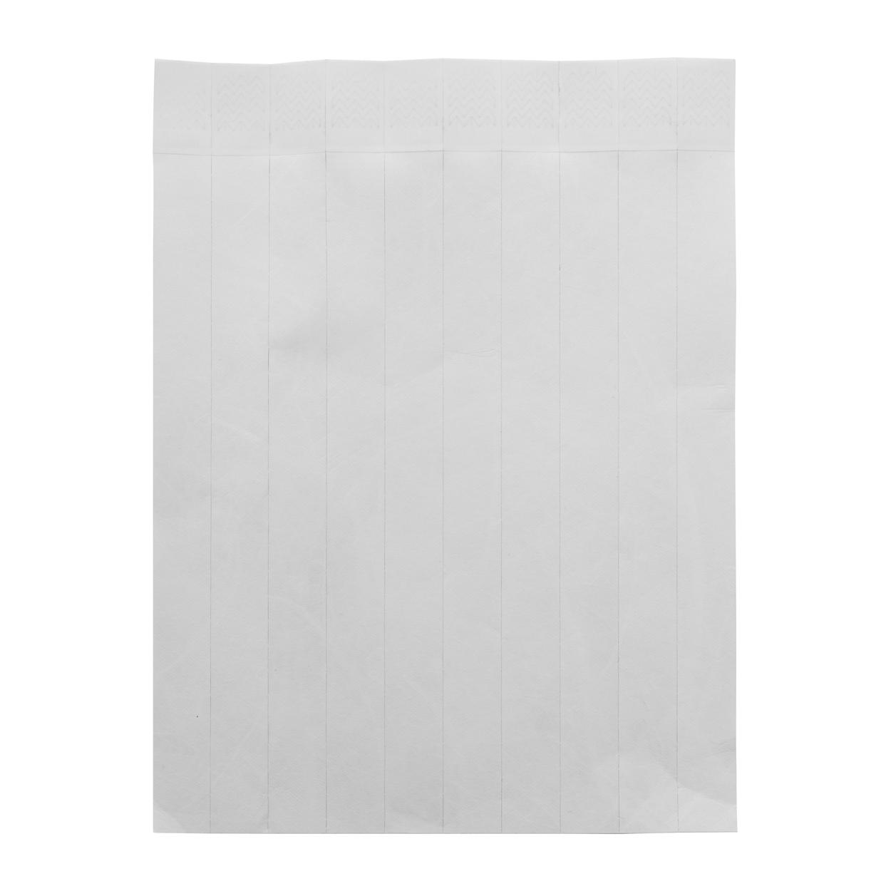 Brățări tyvek (10 buc.) Wristvek Roșu
