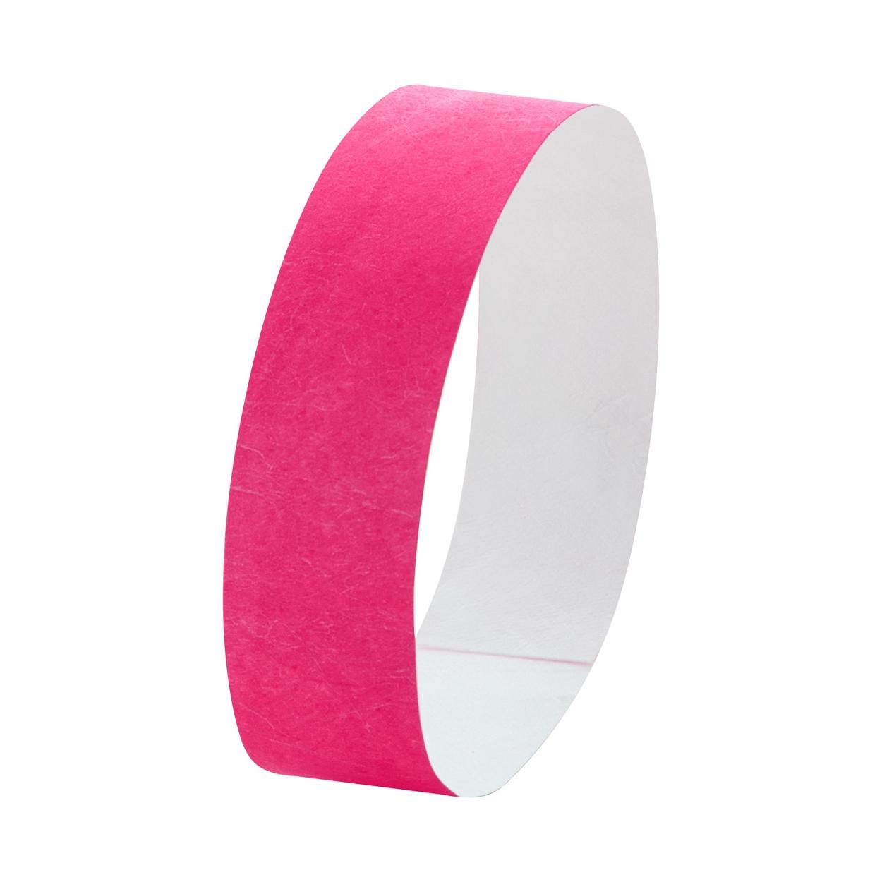 Brățări tyvek (10 buc.) Wristvek roz