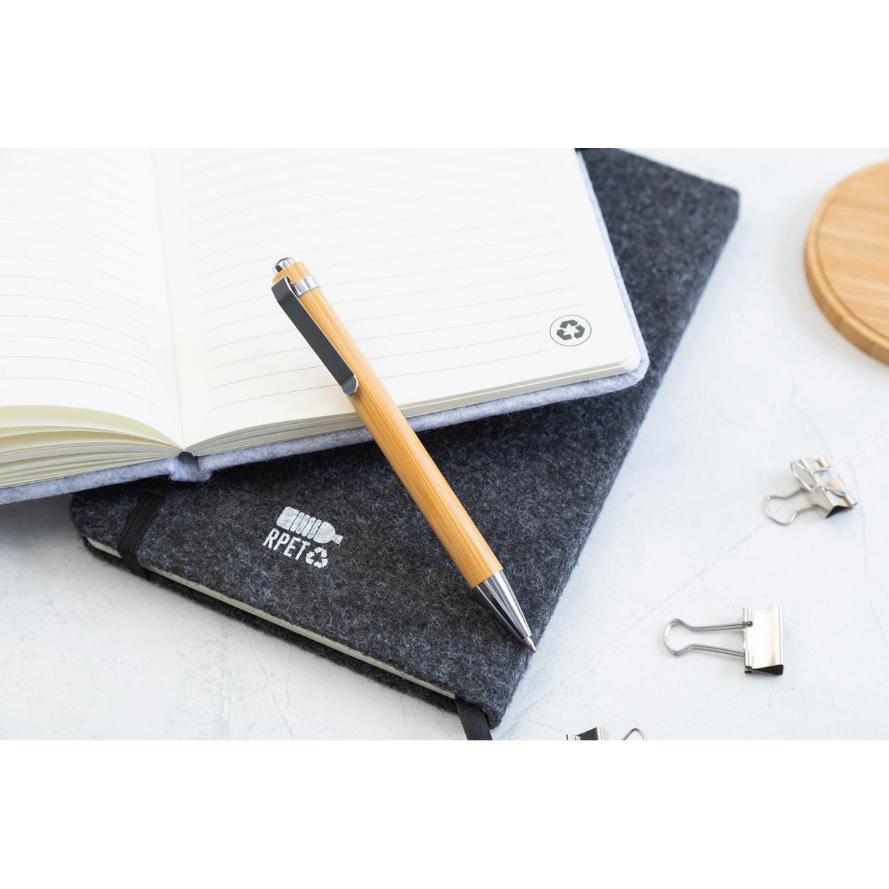 Carnet din fetru, RPET Refelt Note A5 gri