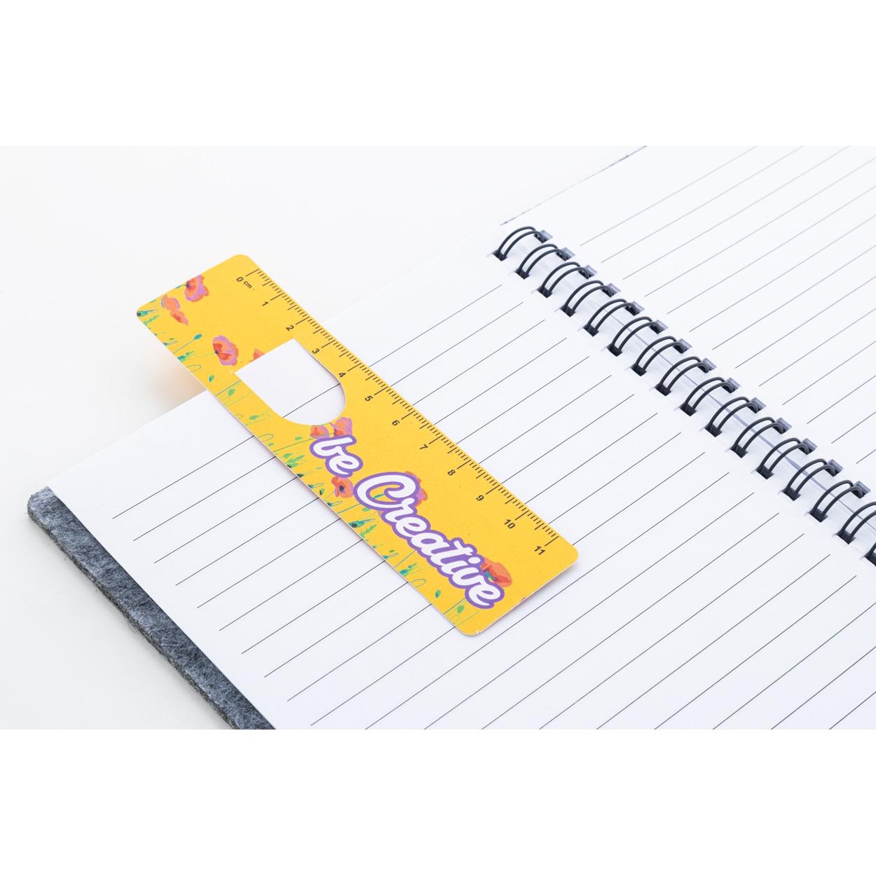 Semn de carte din hârtie personalizat Bamler Alb