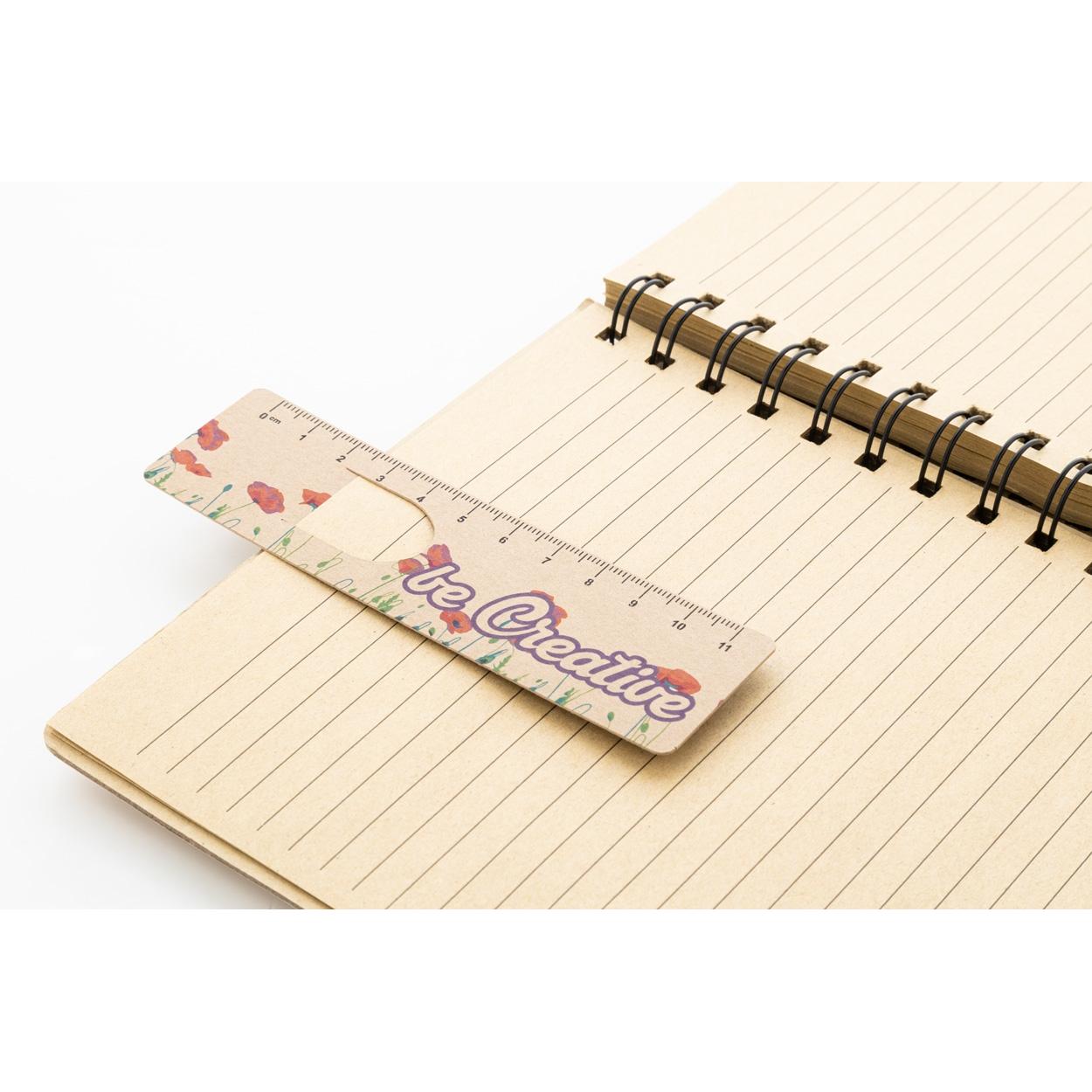 Semn de carte din hârtie, personalizat Bamler Eco natural