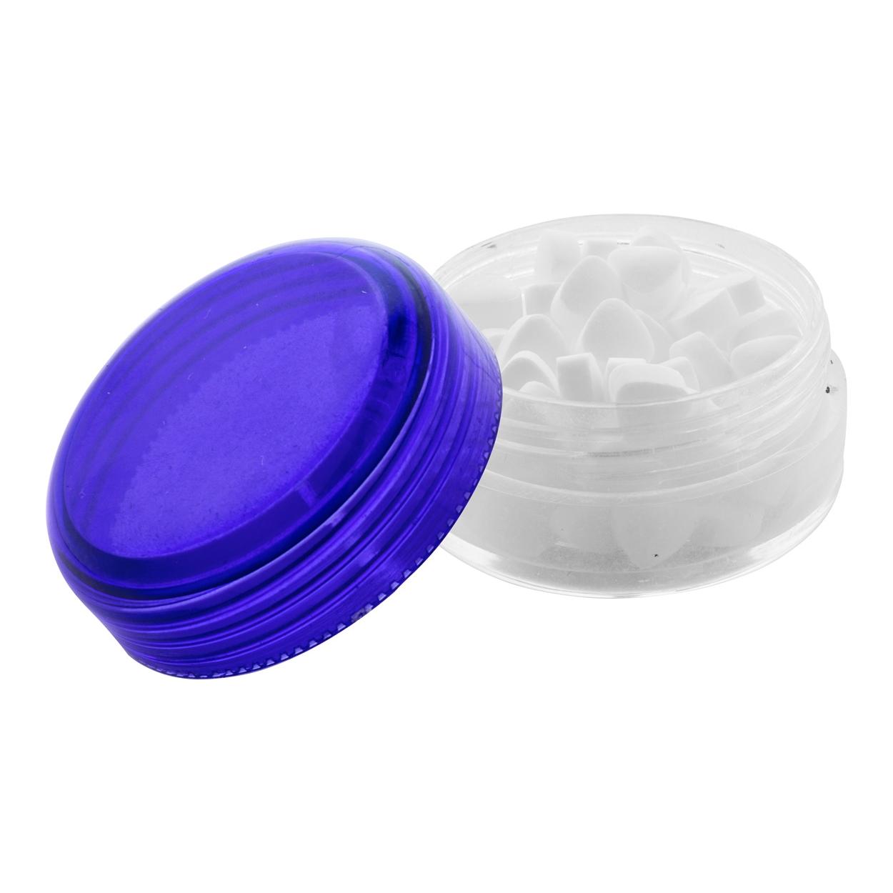 Recipient bomboane TwistMint albastru închis