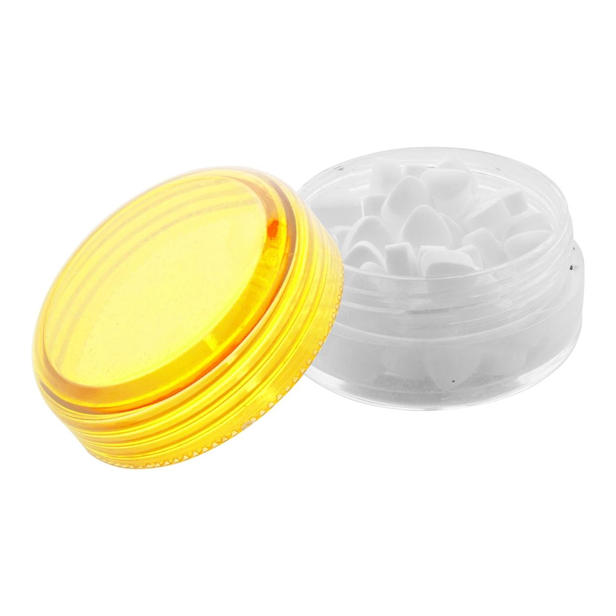 Recipient bomboane TwistMint Galben