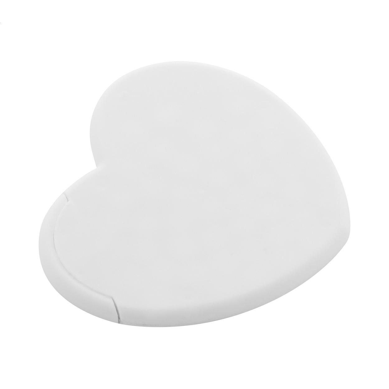 Dispenser bomboane mentolate HeartMint Alb