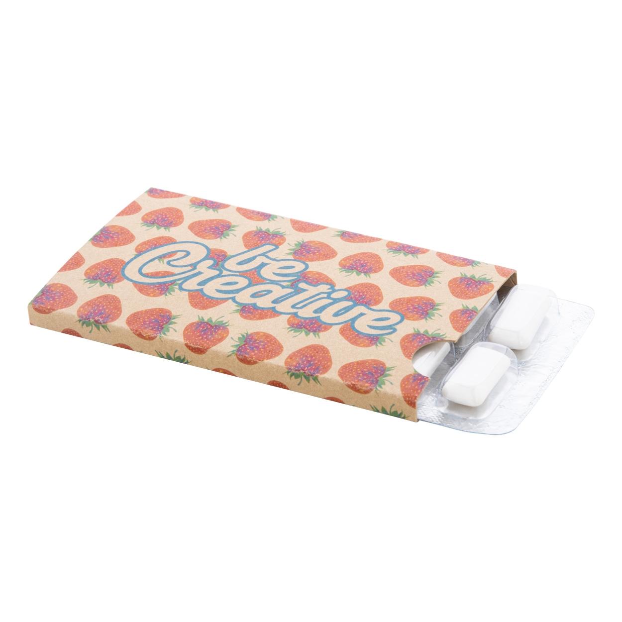 Gumă de mestecat personalizată CreaChew 12 Eco natural